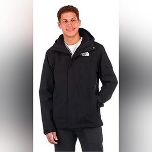 NEW The North Face Men's XXL Black Toro Peak 3 In 1 Triclimate Waterproof Jacket